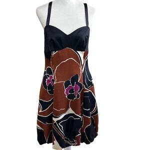 Trina Turk Los Angeles Dress Women's Extra Small Floral Bubble‎
